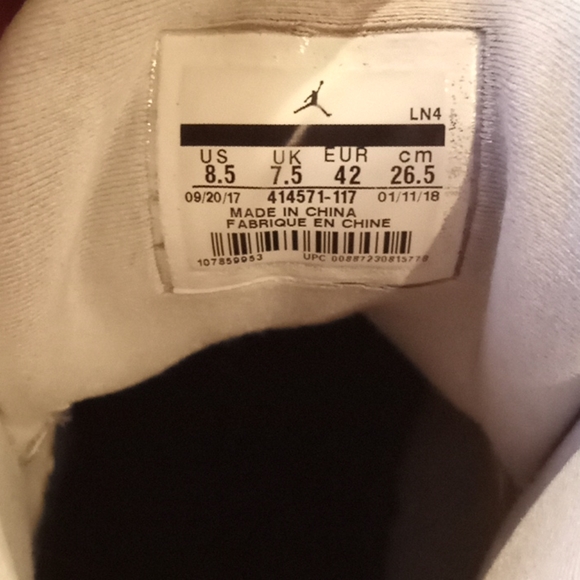 Pre-Owned Jordan Retro 13 Hyper Royal Sz.8.5 - Picture 6 of 7